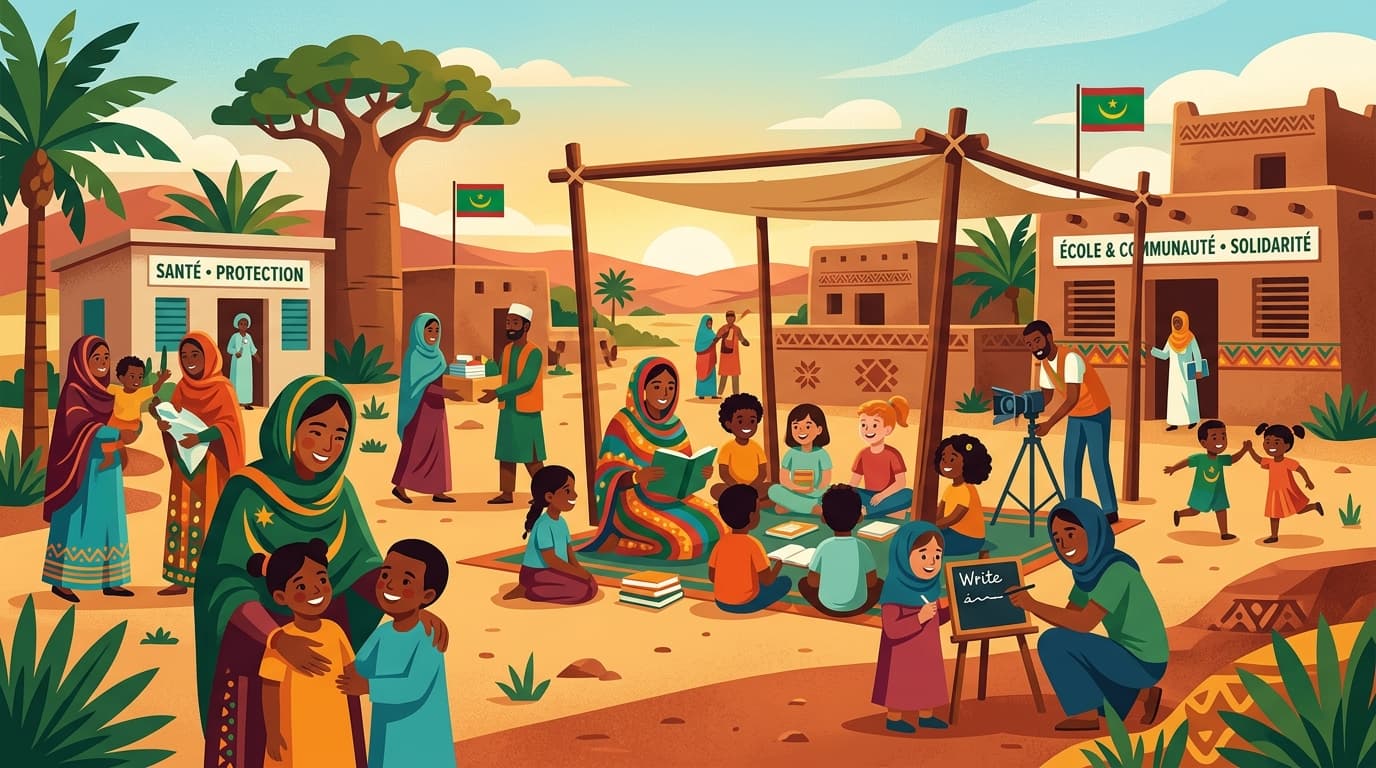 Solidarité communautaire en Mauritanie